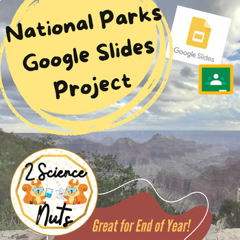 Preview of National Parks - Google Slides Project