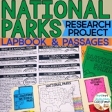 National Parks Lapbook & Passages | National Parks Researc