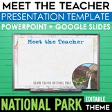 National Parks Meet the Teacher Template Open House August