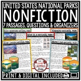 National Parks Reading Passages Spring National Parks Acti
