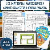National Parks Reading Passages & Graphic Organizers Bundl
