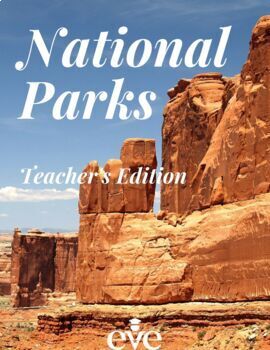 Preview of National Parks Teacher's Edition - 20-Day Unit