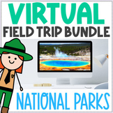National Parks Virtual Field Trip BUNDLE - Fun Friday Brain Break Activity