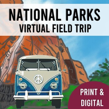 Preview of National Parks Virtual Field Trip: Visit 5 Parks Across the U.S. (Google Earth)