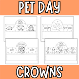 National Pet Day Crown Crafts Crowns- Headband Hat | Pet D