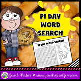 National Pi Day Math Activities Elementary | Word Search