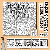 National Poetry Month Bulletin Board Activities Coloring C