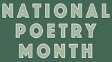National Poetry Month Bundle