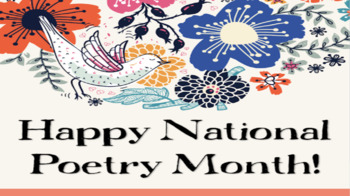 Preview of National Poetry Month Week 4
