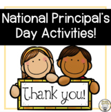 National Principal's Day Activities - May 1 | Printable