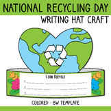 National Recycling Day Hat Craft | Earth Day Headband Writ