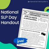 National SLP Day Handout - May 18