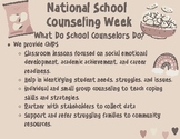 National School Counseling Week CHIPS!