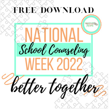 Preview of National School Counseling Week Free Advocacy Posters 2022