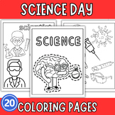 National Science Holiday Coloring Sheets | World Science D