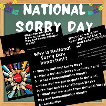 Preview of National Sorry Day | Reconciliation week slideshow