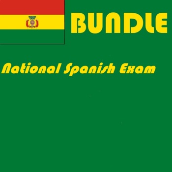 Preview of National Spanish Exam bundle