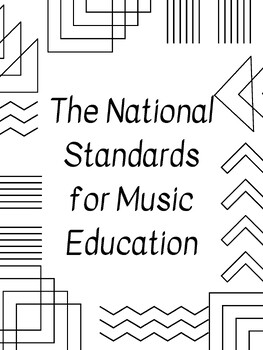 Preview of National Standards for Music Education Posters