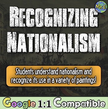 Preview of Nationalism Student Reading and Image Analysis Activity