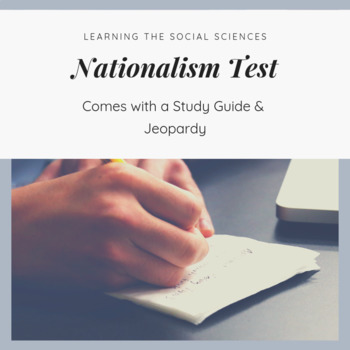 Preview of Nationalism and Nation-States Test, Study Guide, and Review Game