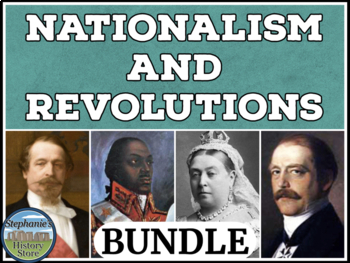 Preview of Nationalism and Revolutions in the 1800s Bundle