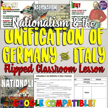 Preview of Nationalism and Unification of Italy and Germany Lesson