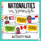 Nationalities in Spanish - Activity Pack - Nacionalidades