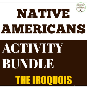 Preview of Native American Activity Bundle Iroquois