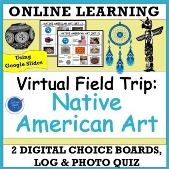 Preview of Native American Art & Artists Virtual Field Trip  Culture Heritage History