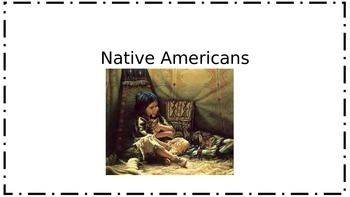 Preview of Native American Book for Early Elementary