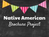 Native American Project with Rubric and Assignment Description