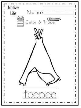 Native American Bundle by Preschool Printable | Teachers Pay Teachers