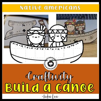 Preview of Native American Canoe Craft #thanksgiving
