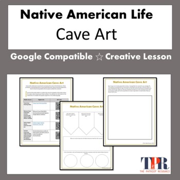 Preview of Native American Cave Art Activity (Google Compatible)