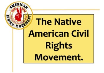Preview of Native American Civil Rights Campaign in the 1970s history lesson