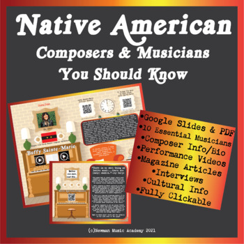 Preview of Native American Composers & Musicians You Should Know: Interactive PDF