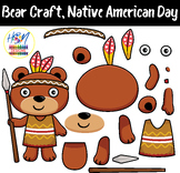 Native American Craft, Bear Craft, Indigenous People's Day