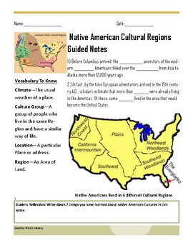 Preview of Native American Cultural Regions
