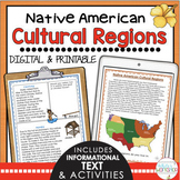 Native American Cultural Regions Informational Text and Co