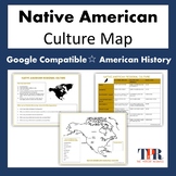 Native American Cultures Map Activity