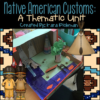 Preview of Native American Customs: A Thematic Unit