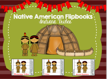Preview of Native American Flipbook - Indiana Tribes