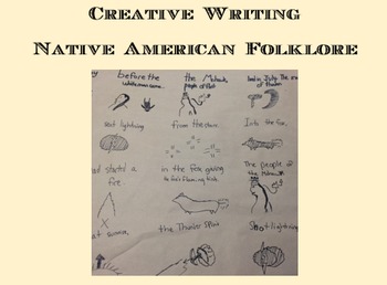 Preview of Native American Folklore :  Creative Writing:  PRINTABLE