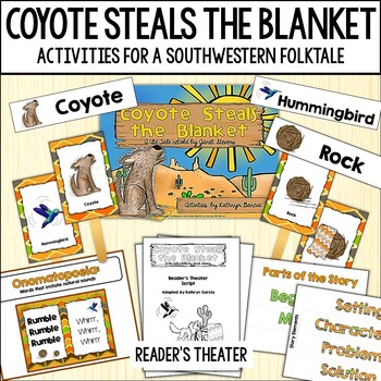 Preview of Native American Folktale Read Aloud - Coyote Steals the Blanket -Readers Theater