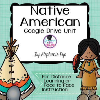 Preview of 5th Grade Social Studies - Native American Unit with Google Apps