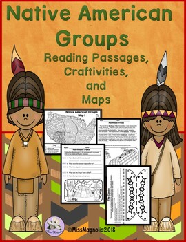 Preview of Native American Groups Social Studies