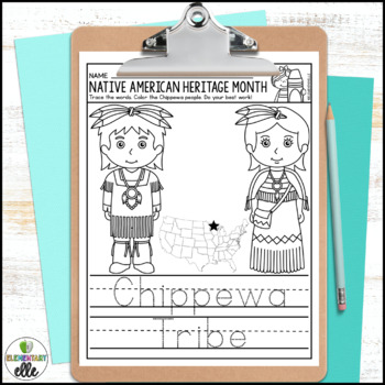 Native American Heritage Day Math and Literacy Printable Pack | TpT