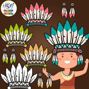 Preview of Native American Heritage Month Activities Crafts Hat, Indian Headdress Crown
