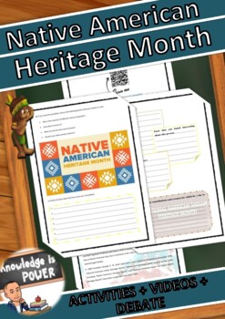 Preview of Native American Heritage Month Activities + Debate + Videos