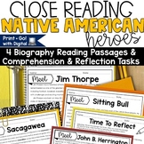 Native American Heritage Month Activities Reading Indigeno